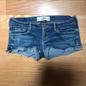 Los rise Hollister Jean shorts